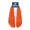 Beistle Club Pack of 48 Pre-Packaged Orange Football Themed School Spirt Poly Shakers 12"